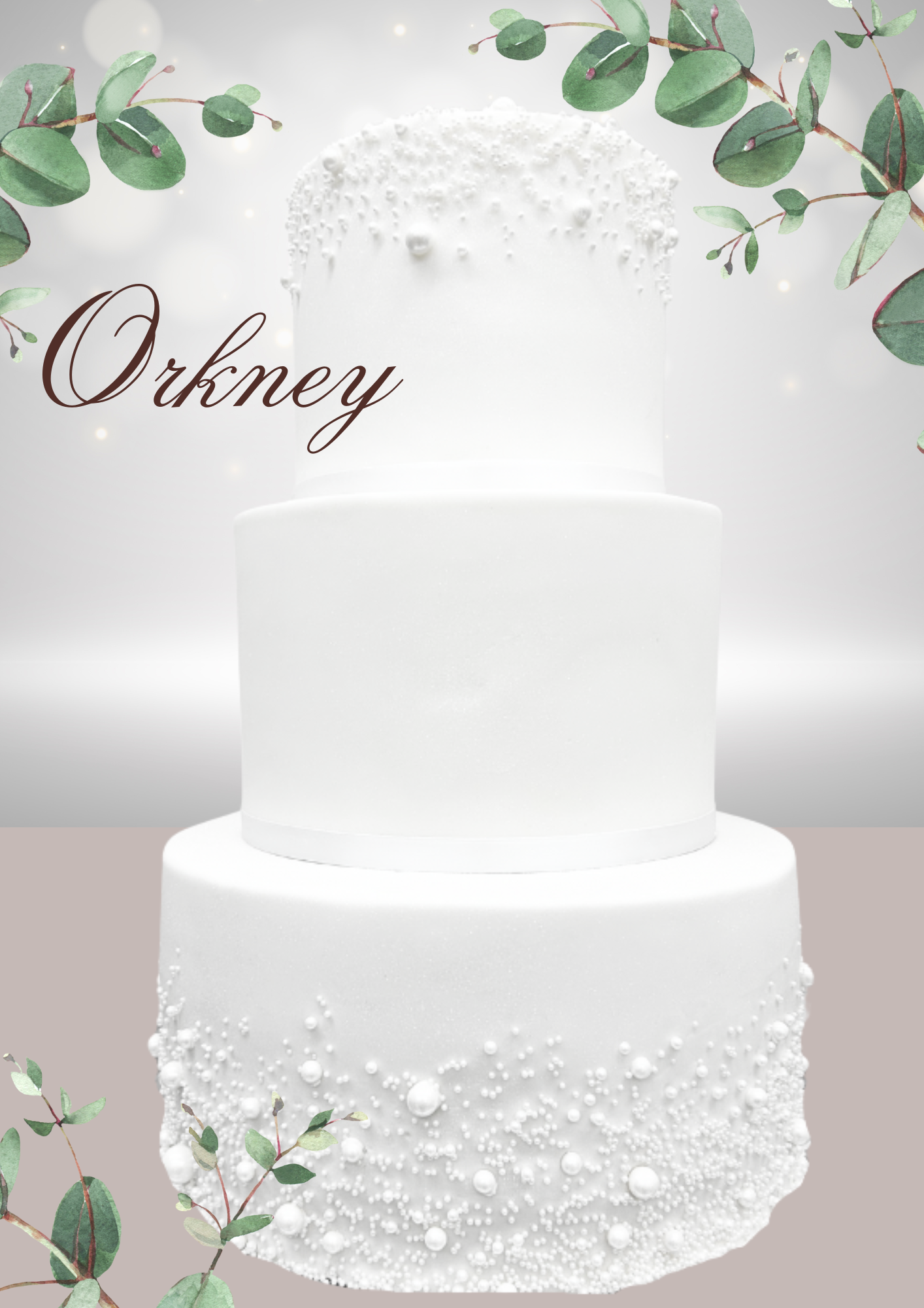 Orkney Wedding Cake (GLUTEN-FREE)