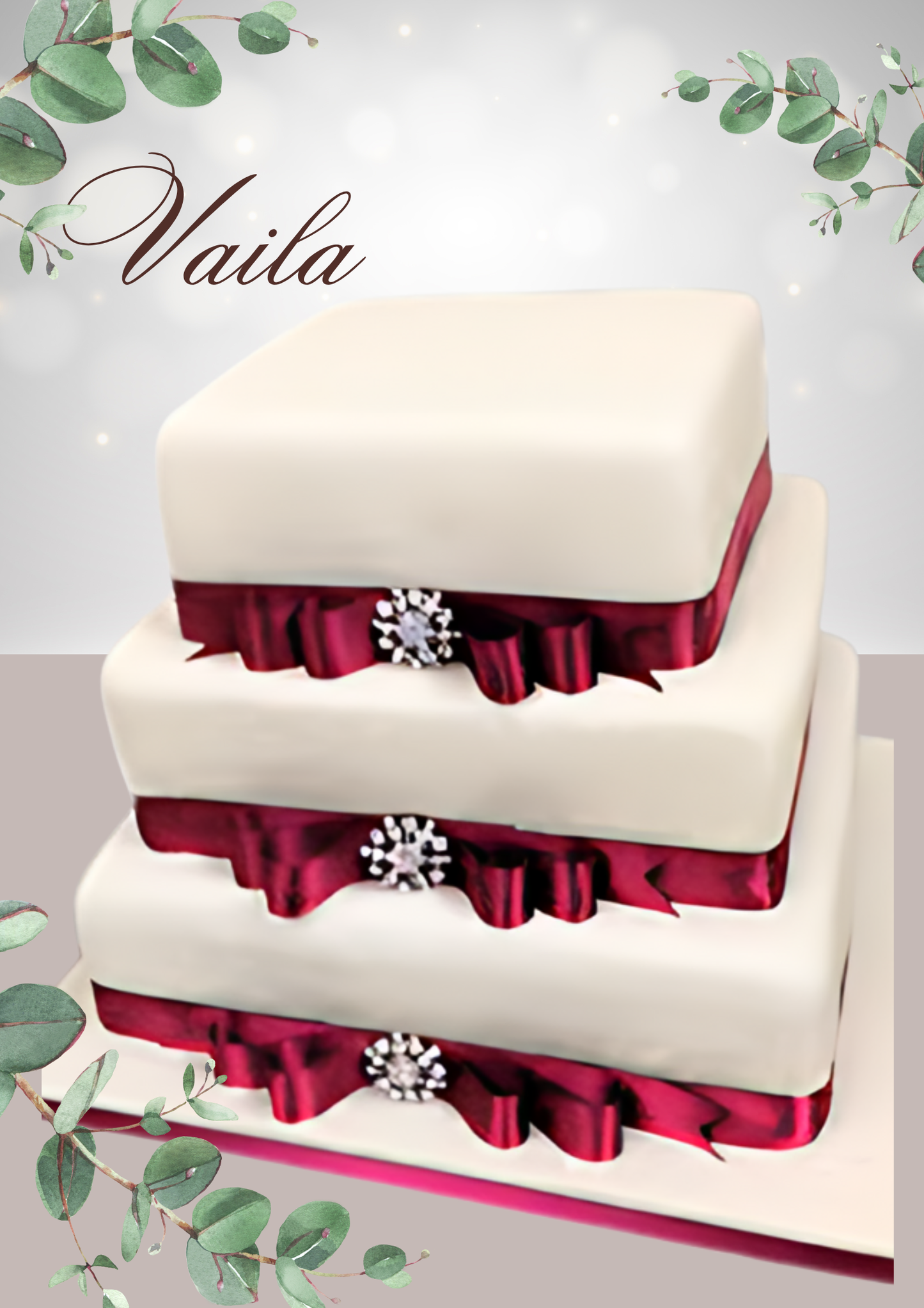 Vaila Wedding Cake (Gluten Free)