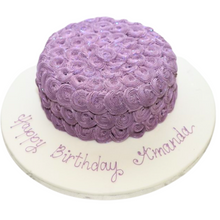 Load image into Gallery viewer, Rosette Celebration Cake 9" Round
