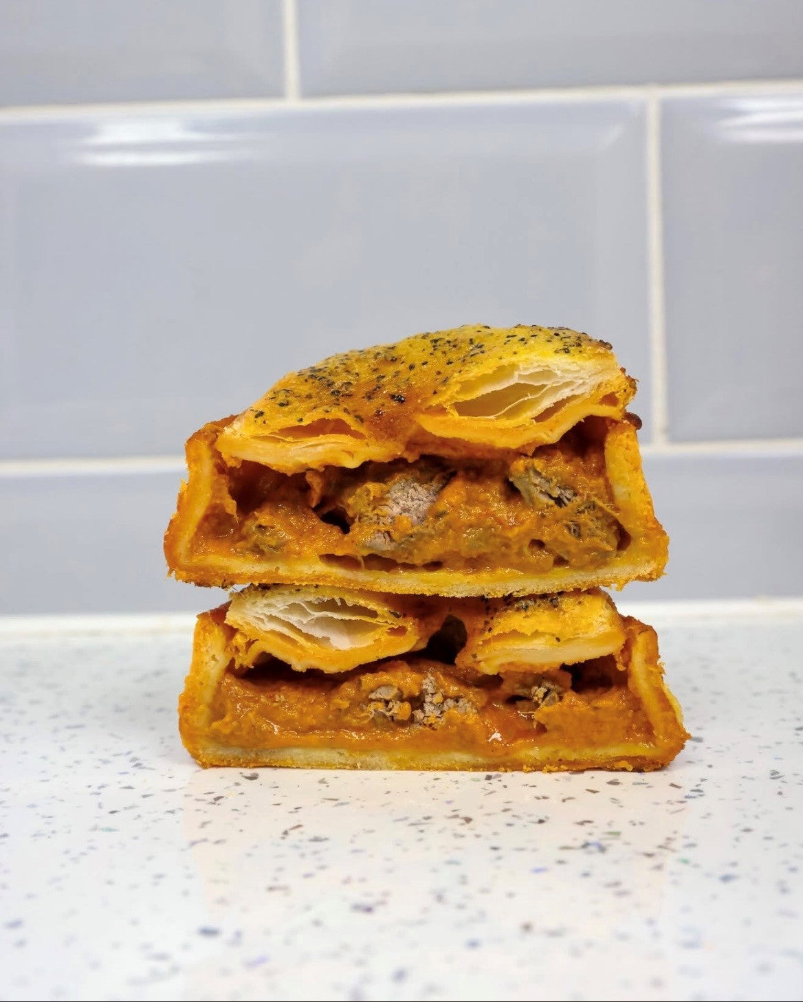 Beef Curry Pies x 16 - DELIVERY ONLY