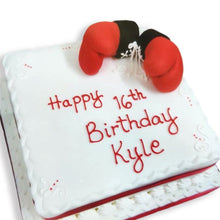 Load image into Gallery viewer, Boxing Glove Celebration Cake