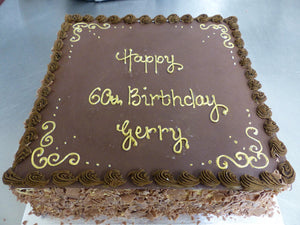 Chocolate Sponge Celebration Cake