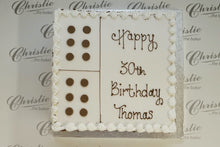 Load image into Gallery viewer, Celebration - 10" Domino Cake - Square