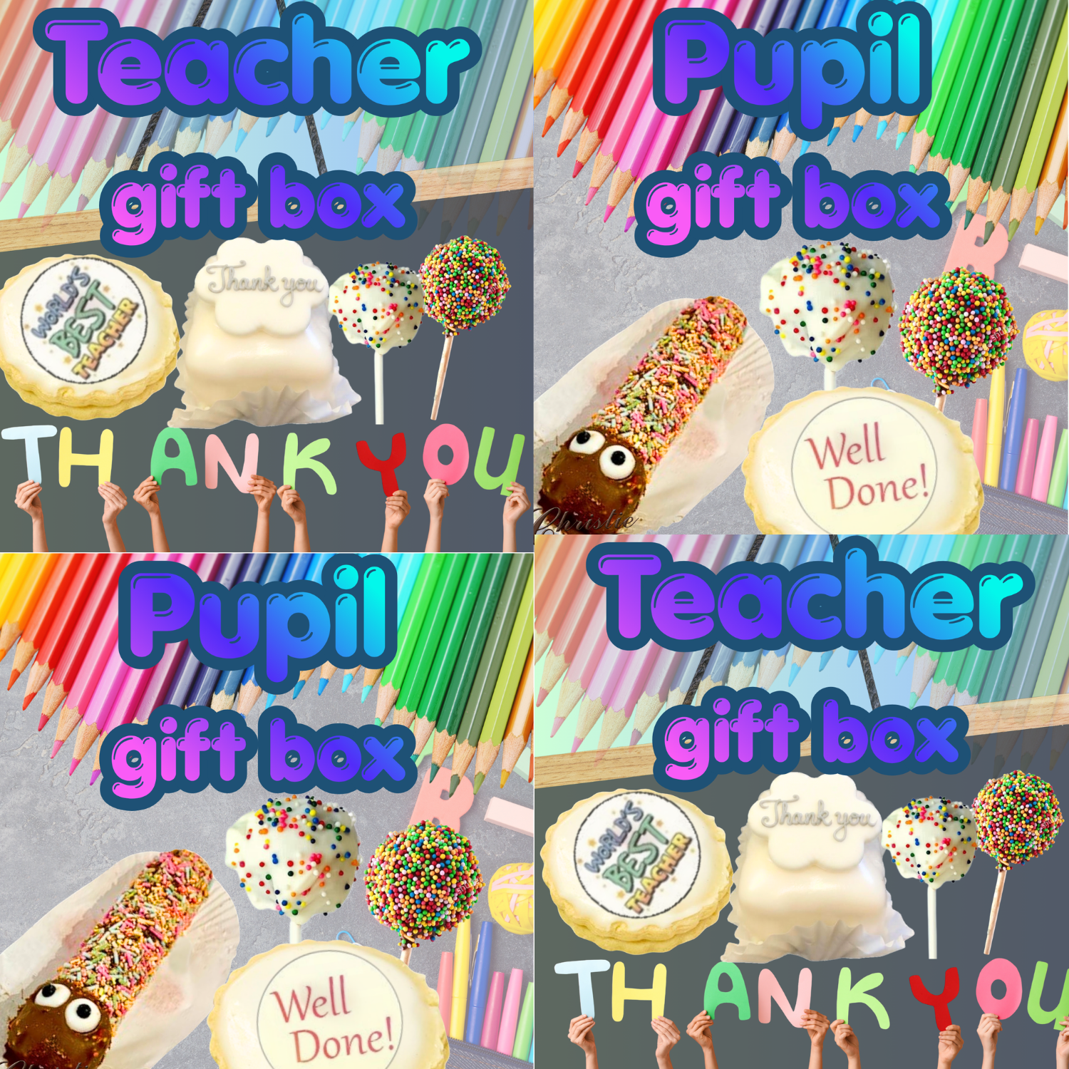 Teacher and Pupil Gift Boxes