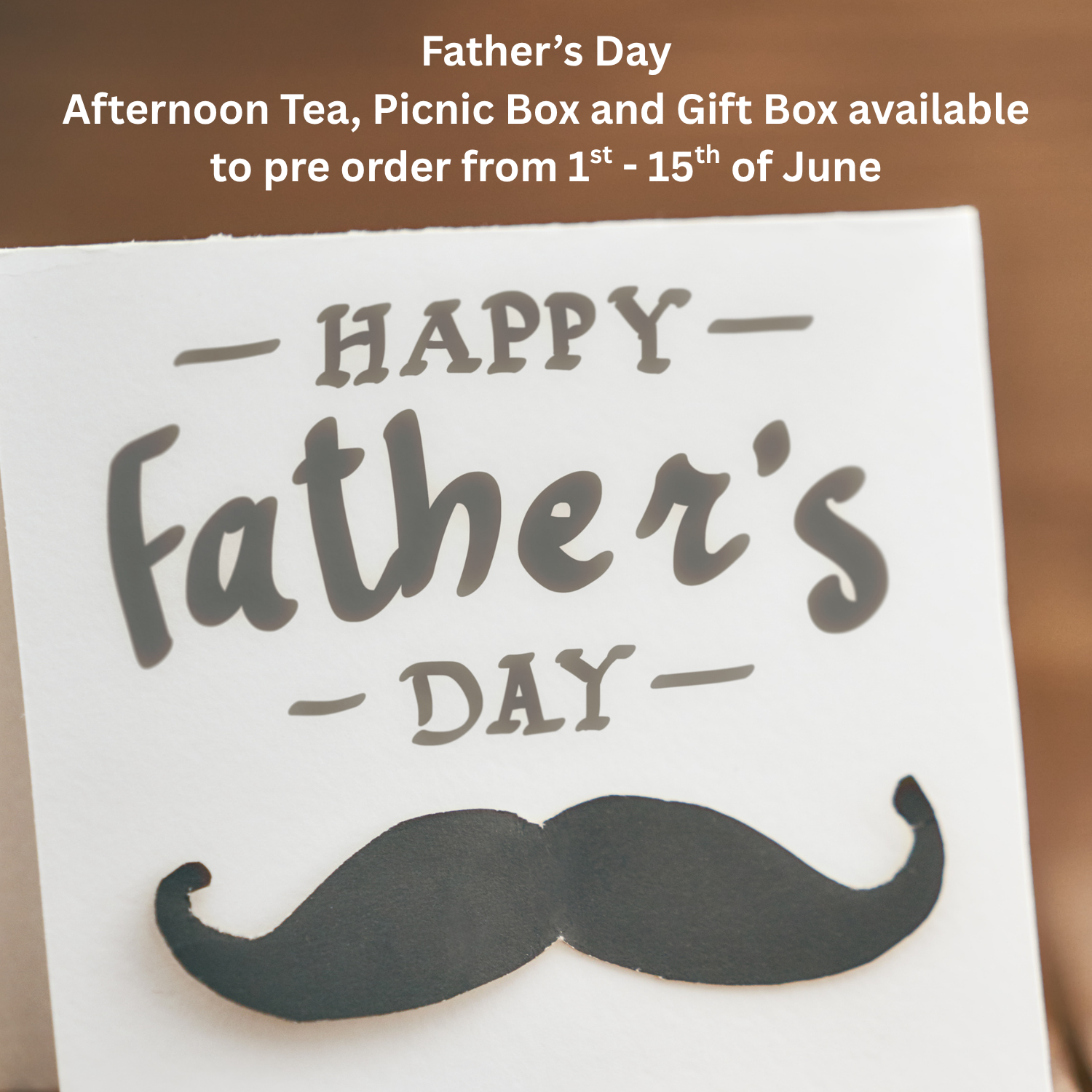 Father's Day 21st June