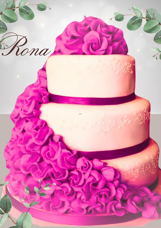 Rona Wedding Cake (GLUTEN FREE)