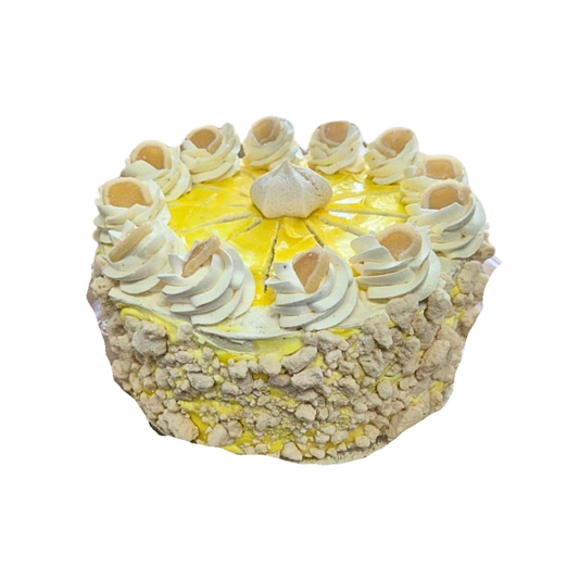 Lemon Crunch Gateaux
