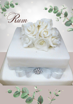 Rum Wedding Cake