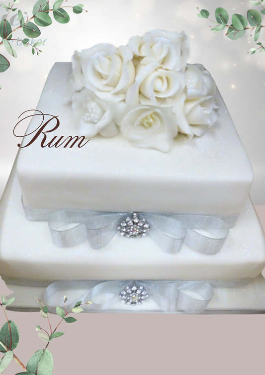 Rum Wedding Cake