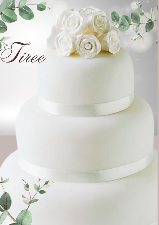 Tiree Wedding Cake