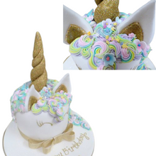 Load image into Gallery viewer, Unicorn Celebration Cake
