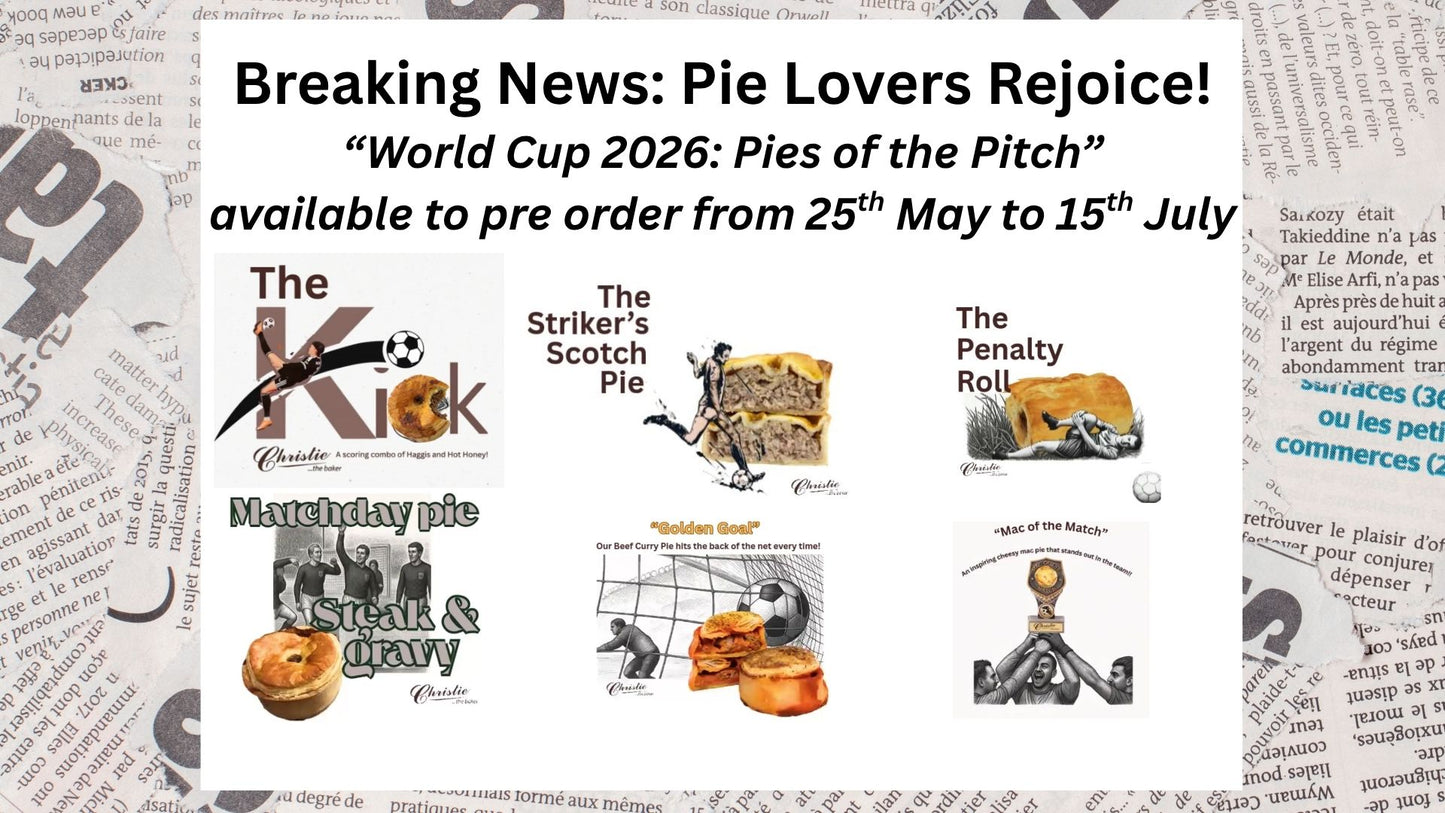 World Cup Pies of the Pitch Order Form
