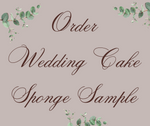 Wedding Cake Sponge Samples