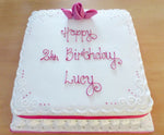 10" Square - Decorate your own Celebration Cake