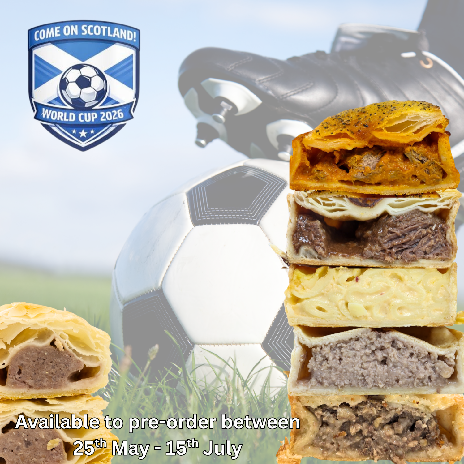 World Cup "Pies of the Pitch"