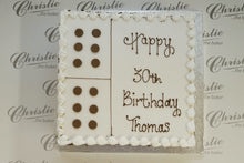 Load image into Gallery viewer, Celebration - 10&quot; Domino Cake - Square
