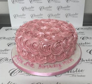Rosette Celebration Cake