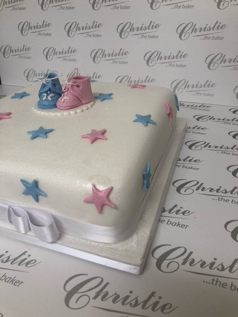 Gender Reveal Celebration Cake (8")