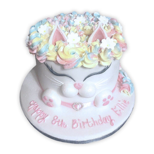 Kitten Celebration Cake