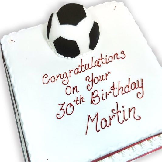 Football Celebration Cake (8")
