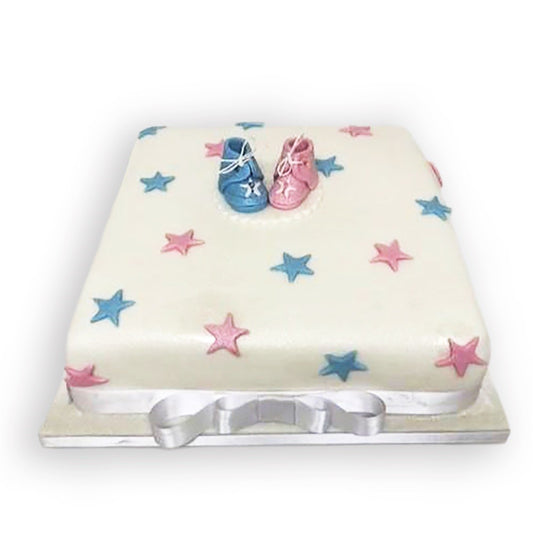 Gender Reveal Celebration Cake (8")