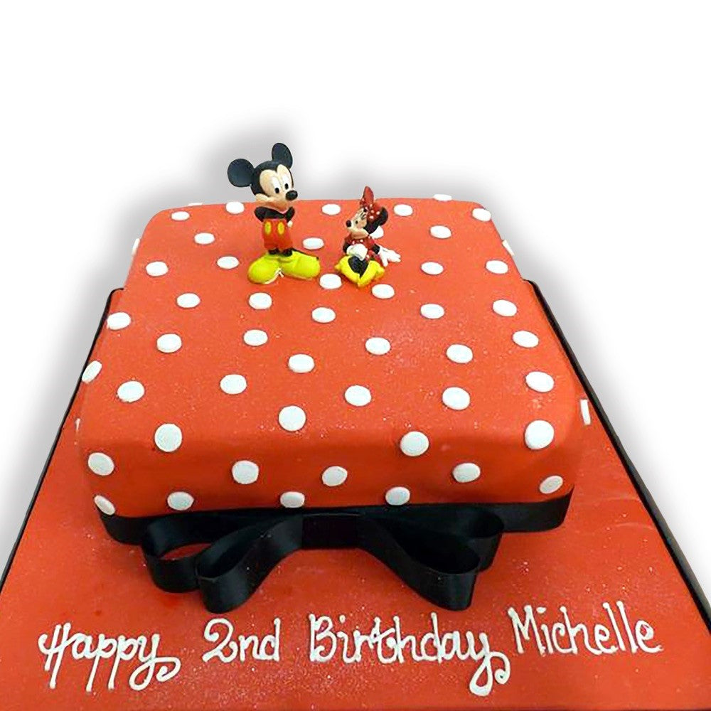 Mickey Mouse Christmas Donald Duck Minnie Mouse Snowflakes Edible Cake – A  Birthday Place | lupon.gov.ph