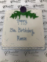 Load image into Gallery viewer, Thistle Celebration Cake
